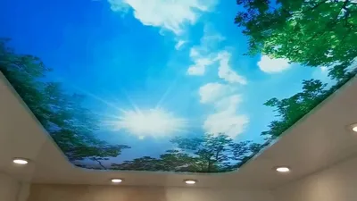 Натяжной потолок 3D