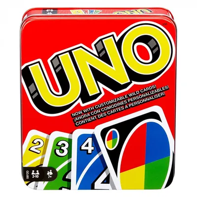 Настольная игра Уно (Uno WIld) Металлическая коробка купить Украина |  Puzzles.in.ua