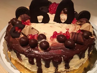Праздничный шоколадный торт: рецепт от Шефмаркет!