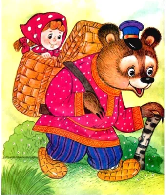Маша и медведь рисунок легкий карандашом - 64 фото