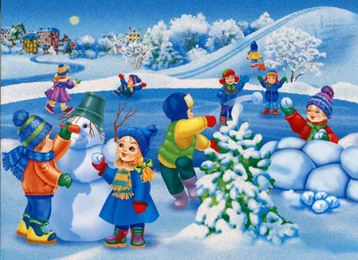 Картинки зимняя погода для детей (66 фото) » Картинки и статусы про  окружающий мир вокруг