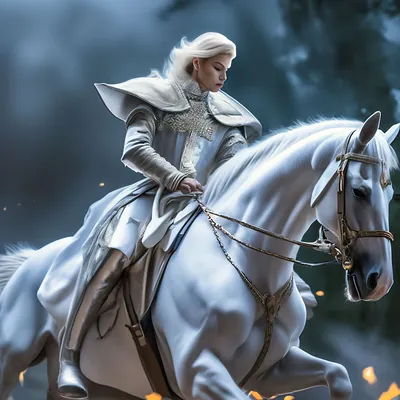 Прекрасный Принц Белом Коне Сказочный Персонаж Герой Легенды Жених  Принцессы стоковое фото ©Liliya.Butenko 288624090