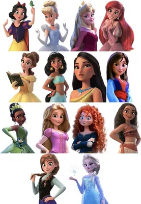 👸Диснеевские Принцессы | Disney Princesses👸 | Disney princess movies,  Walt disney princesses, Disney princess characters