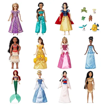 Купить набор кукол Disney Princess Принцессы Диснея, 11 шт, цены на  Мегамаркет | Артикул: 600000915203