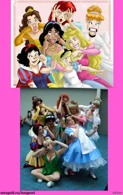 Подарочный набор 13 кукол Принцессы Disney Animator в детстве