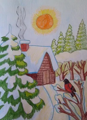 Моя визуализация стихотворения А.С. Пушкина «Зимнее утро» | Пикабу