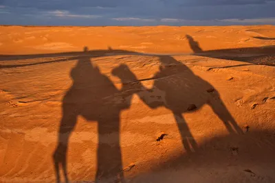Солнце в пустыне рисунок - 69 фото
