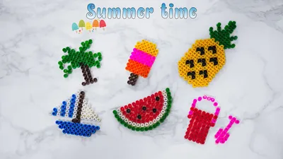 6 Summer Ideas Using IKEA PYSSLA Beads - YouTube