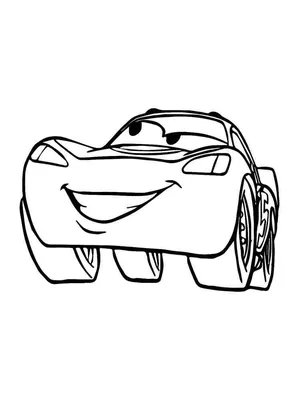 Lightning McQueen coloring pages | Молния маккуин, Раскраски, Мультфильмы