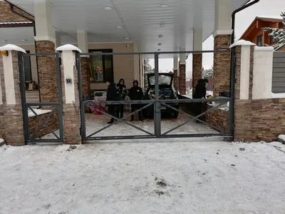Распашные ворота с автоматикой 4x3 м - купить в Москве: цены в  интернет-магазине AvtomatikaVorot750
