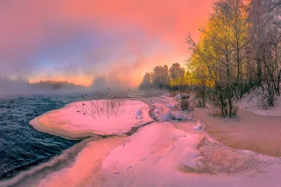 Зимний рассвет - фото автора Колос на сайте Сергиев.ru