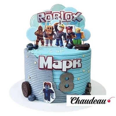 Торт роблокс roblox cake | Desserts, Birthday cake, Cake