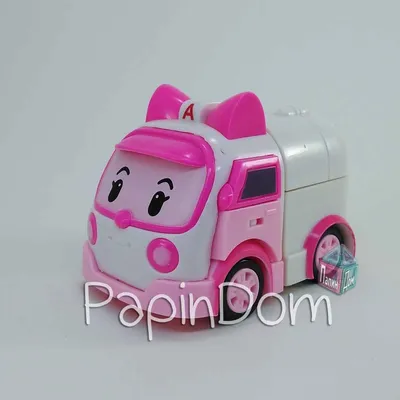 Robocar POLI Go! Poli Roy Amber Heli Pull Back Mini Car Toy Korean TV  Animation | eBay