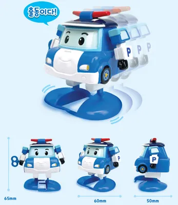 Машинка-трансформер POLI Robocar Poli Эмбер 10 см купить по цене 1199 ₽ в  интернет-магазине Детский мир