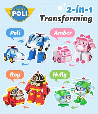 Robocar Poli Die-Cast - Poli | Thimble Toys