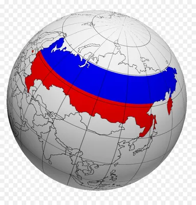 Россия на глобусе - Россия и регионы - Бесплатные векторные карты | Каталог  векторных карт