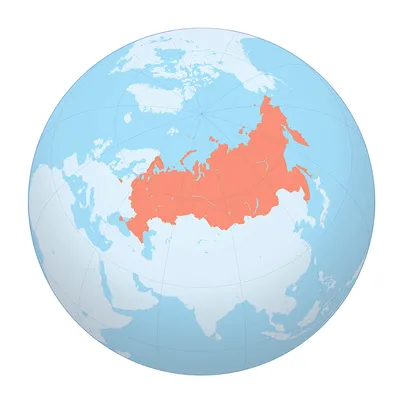 глобус Россия стоковое изображение. изображение насчитывающей глобус -  12073487