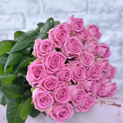 Светло-розовые розы | доставка по Москве и области