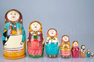 Матрёшка -- символ русского народного искусства» - Камчатский центр  социальной помощи семье и детям \"Семья\"