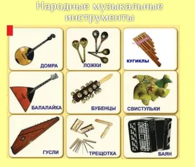 Русские народные инструменты. Плясовые наигрыши. - YouTube