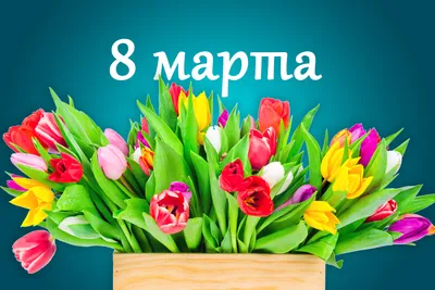 С Международным женским днём 8 Марта!