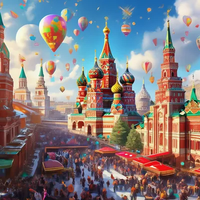 От всей души поздравляем с Днем города Москвы!