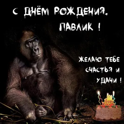 Открытки С Днем Рождения Павел Владимирович - красивые картинки бесплатно
