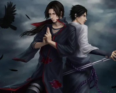 Sasuke vs itachi by OneArt
