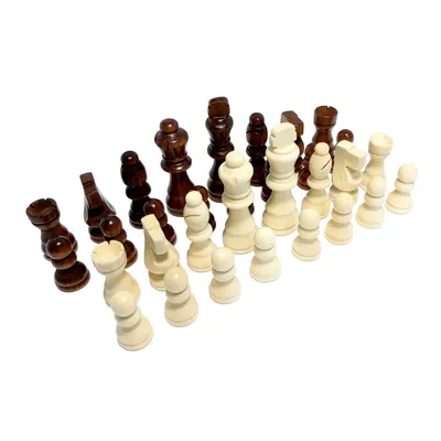 Шахматные фигуры Стаунтон 4 в деревянном ларце / Madon
