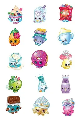 Шопкинс (Shopkins): Плакаты с персонажами и игрушками - YouLoveIt.ru