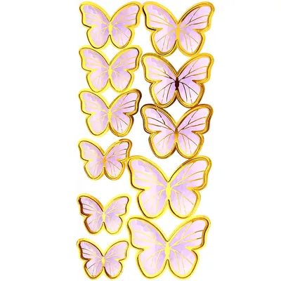 Сиреневые бабочки - 12шт. (ID#1887647013), цена: 125 ₴, купить на Prom.ua