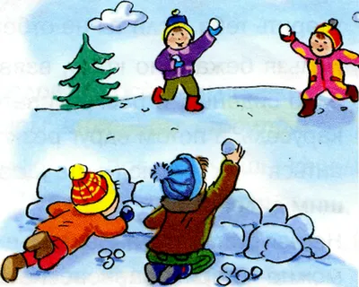 Картинки мальчик катает снежный ком (57 фото) » Картинки и статусы про  окружающий мир вокруг