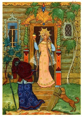 Сказка о мертвой царевне и семи богатырях | Литературный портал