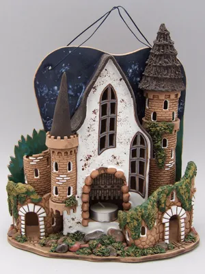Сказочные домики (135 фото) | Fairy houses, Clay fairy house, Fairy garden  houses