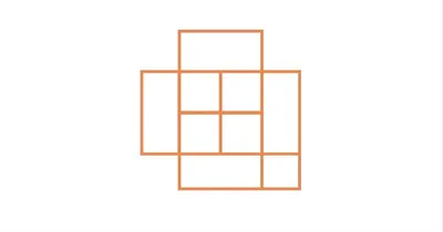 Сколько квадратов на картинке?🙂 | Черный и белый список Верещагино |  ВКонтакте