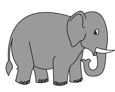 рисунок Мультяшный слон раскраска веселая раскраска для детей природа белые  дети вектор PNG , рисунок слона, рисунок автомобиля, мультфильм рисунок PNG  картинки и пнг рисунок для бесплатной загрузки