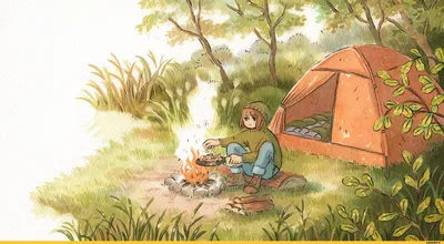Solo Camping / красивые картинки :: heikala :: отдых на природе :: палатка  :: art (арт) / картинки, гифки, прикольные комиксы, интересные статьи по  теме.