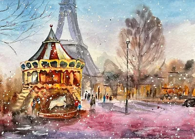 Снежный город, автор Михайлова Софья