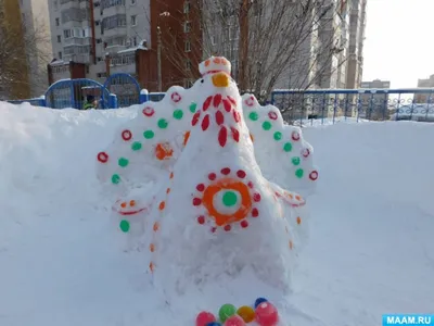 Фото улицы снежный город ночь - обои на рабочий стол