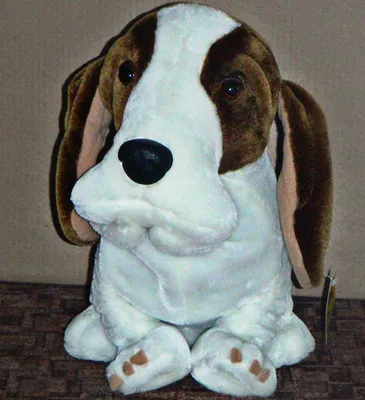 Мягкая игрушка \"Собака Бассет хаунд\", 26 см купить в интернет магазине  Растишка в Тамбове
