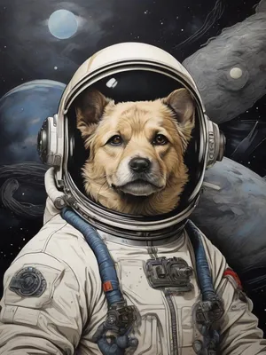 Собака сутулая» — создано в Шедевруме