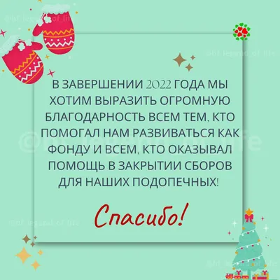 Дорогие друзья! Не устаем (и никогда не устанем!) благодарить вас за помощь  и финансовую поддержку благотворительных.. | ВКонтакте