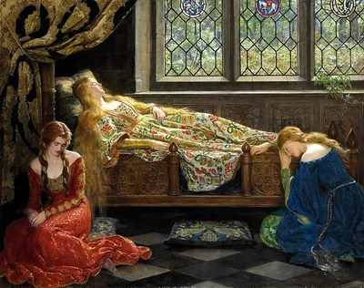 Спящая красавица (картина) — Джон Кольер