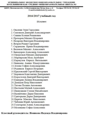 В этом году в Колодищанскую школу придут 176 первоклассников. Опубликованы  списки учащихся – Колодищи Инфо