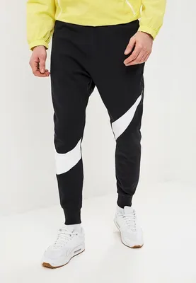 Мужские черно-белые спортивные штаны от Nike, 2,910 руб. | Lamoda | Лукастик