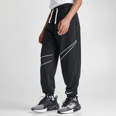 Брюки спортивные Nike W NSW PANT FLC TREND, на флисе, цвет: черный,  RTLAAJ978802 — купить в интернет-магазине Lamoda