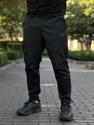 Мужские спортивные штаны Nike(реплика) 256348 черные