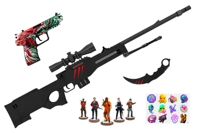 Деревянный пистолет VozWooden Five-seveN Веном Стандофф 2 Active / Файв  Севен Venom Standoff 2 - купить с доставкой по выгодным ценам в  интернет-магазине OZON (358685376)