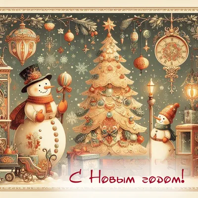 Старые, советские, новогодние открытки Скоро Новый год! - YouTube