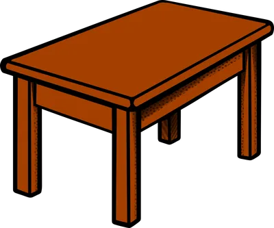 Клипарт стол для детей (49 фото) » Шаблоны для вырезания и векторы для  презентаций - Гризли.Клаб